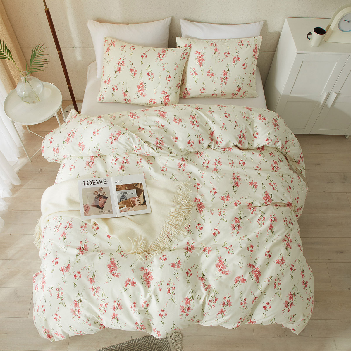 Floral Flight Duvet Cover Set NCU0PVL201 main image 0